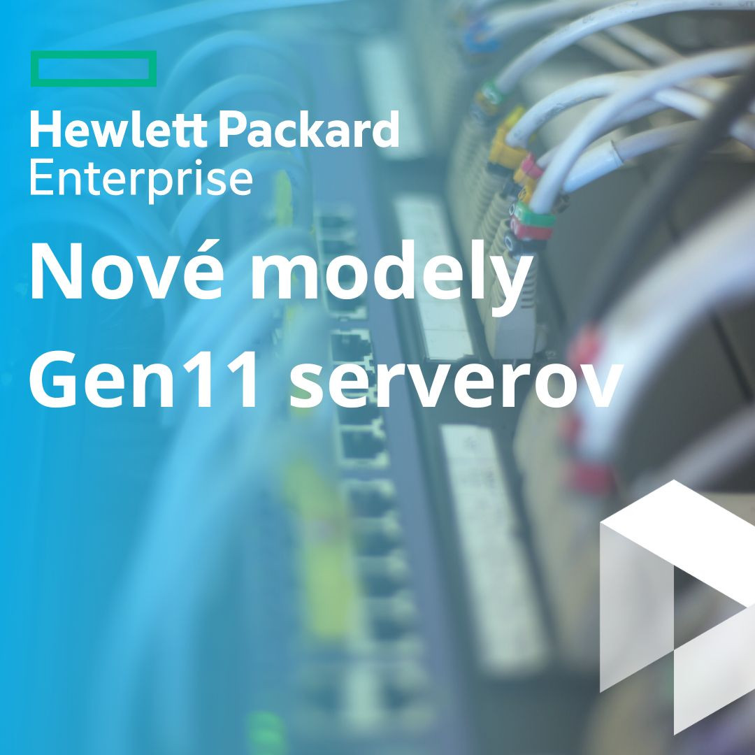 Nové modely Gen11 serverov z produkcie HPE