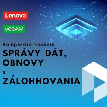 Lenovo a Veeam. Komplexné riešenie správy, obnovy dát a zálohovania.